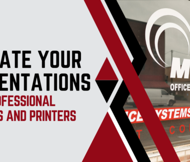 Elevate your presentations with displays and printers from mos office systems